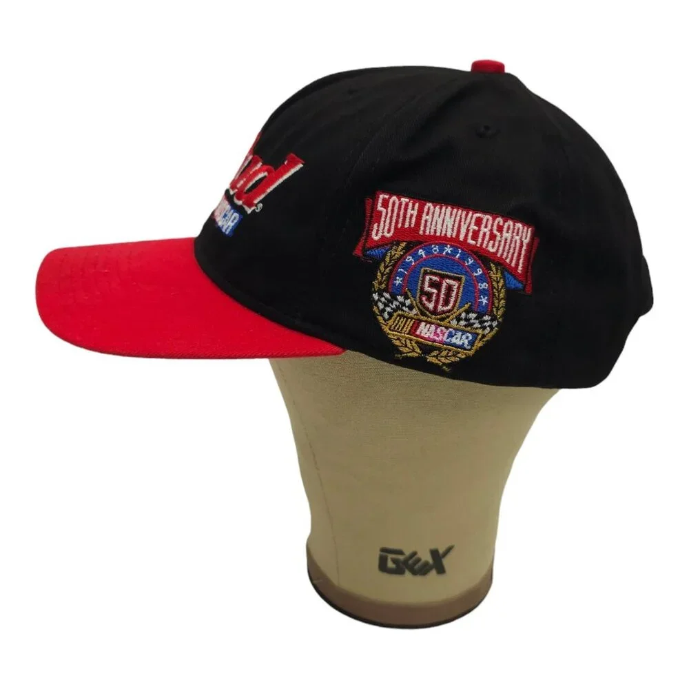 NASCAR 50th Anniversary Bud Official Beer Snapback Cap Trucker Baseball Hat
